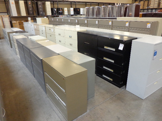 Used 2 3 4 5 Drawer Lateral Files Various Sizes And Colors