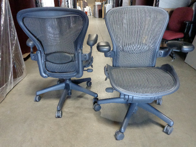 Used Herman Miller Aeron Chair Size B And A Arizona Office Furniture