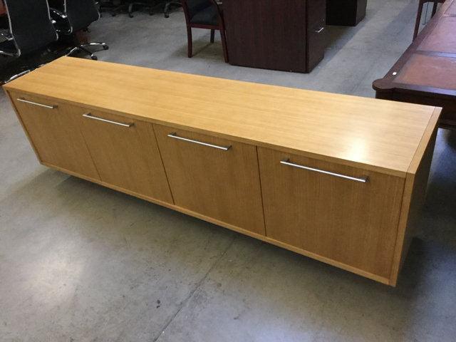 Used Gunlocke 16 Rectangle Conference Table Credenza Arizona